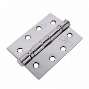 4'' Steel Polished Chrome Ball Bearing Hinge Class 11